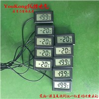 TPM-10 LCD Digital Temperature Meter for Freezer Indoor Outdoor Thermometer aquarium Electronic thermometer display refrigerator