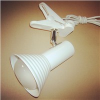 Exhibitions Lampshade / Pet Light Heating Lamp Clip with power cord 5W White LED lamp