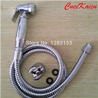 new sale high quality copper bidet spray chrome shower hose for  Women Handheld shower kits Portable Spray  Holder