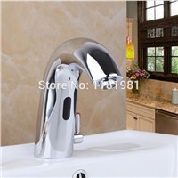 DC Dry Battery Automatic inflared Sensor Faucet for Kitchen bathroom Sink water saving Inductive Water Tap mixer XR8863