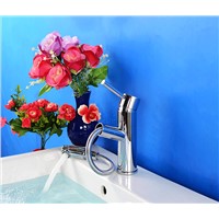 Wholesale and Retail Deck Mounted Pull Out Bathroom Faucet Solid Brass Chrome Polished Bathtub Mixer Faucets Sink Tap torneira