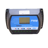 PWM 12V 24V 30A Solar Charge Controller with 0.8A 5V USB Output  Big LCD Display for Max 50V 720W Solar Panel RTD-30A NEW