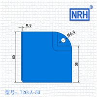NRH 7201A steel corner Protector amplifier corner high quality Angle bead performance equipment case cornerite chrome finish