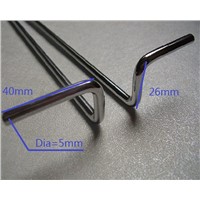 10pairs/lot  400mm (16 inches) kitchen Cupboard Cabinet  door sample Samples stock display rack bracket  chrome