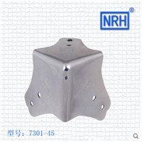 NRH 7301-45 steel corner Protector high quality Flight case road case performance equipment case cornerite chrome finish