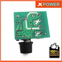 Free Shippng With Fast Melt Insurance 2000W SCR Electronic Voltage Regulator Speed Control Controller