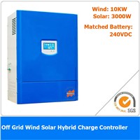13KW 240VDC Off Grid Wind Solar Hybrid Charge Controller, 10KW Wind Power, 3KW Solar Power