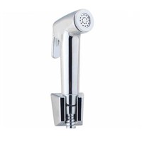 Toilet Chrome ABS Toilet Hand Held Bidet Spray Shower Faucet Mixer kit with holder and 1.2m hose
