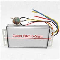 PWM DC motor speed controller 12V24V36V48V motor stepless speed control switch high power pulse