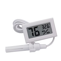 10pcs/lot Mini Digital LCD Indoor Convenient Temperature Sensor Humidity Meter Thermometer Hygrometer Gauge