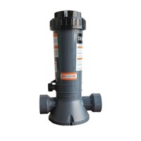 automatic pool in-line chlorine feeder pool chemical feeder chlorinate dispenser