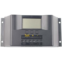 48V 20A Solar System Charge Controller, Automatic Identification, PWM Charge Controller for Solar System with LED Display