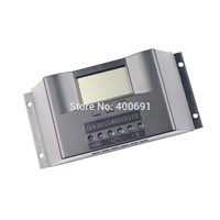 12V/24V 30A Solar Charge Controller Regulator with LCD Display, Automatic Identification System Voltage,Controlador De Carga 30A