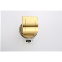gold  paper holder bathroom tissue box waterproof stainless steel toilet paper box toilet paper box toilet paper holder