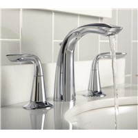 new arrival chrome finish top high quality bathroom widespread basin faucet sink mixer