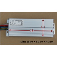 800W DC 48V  15 MOFSET brushless controller, BLDC motor controller / E-bike / E-scooter / electric bicycle speed controller