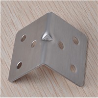 Thickening of the stainless steel bracket furniture hardware fitting Angle fixed bracket layer partition board 90 degree angles