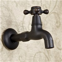 Vintage Laundry Bathroom Wall Mount Cold Water Washing Machine Faucet Garden Tap
