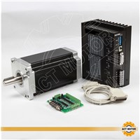 Great CNC Kit! ACT Motor 1PC Nema42 Stepper Motor 42HS9460 100mm 6A 1700oz-in+ 1PC Driver DM2722 230V 9.8A CNC Plasma Machine