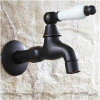 Bibcock faucet tap use for garden &amp; Bathroom Wall Mount Washing Machine Water Faucet Taps ,oil rubbed bronze