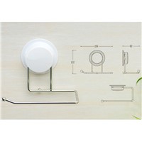 Bathroom Paper Holder Suction Cup Plastic and Stainless Steel Paper Hanger Bathroom Accessories 260011
