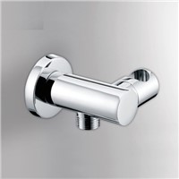 Hand Shower Faucet Connector Holder Hook Pedestal Bracket Brass Chrome Polish In Wall Toilet bidet Shattaf Bathroom AZPJ009