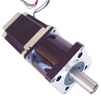 57mm Planetary Gearbox Geared Stepper Motor Ratio 5:1 NEMA23 L 56MM 3A