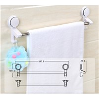 Bathroom Towel Rack New Brief ABS and Stainless Steel Movable Single Layer Bathroom Towel Holder Bathroom Accessories 265001