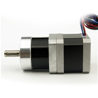 4 wire NEMA17 Planetary Geared Stepper Motor Gear Ratio 1:5 motor length 38mm 1.2A