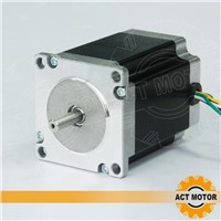 ACT Motor 1PC Nema23 Stepper Motor 23HS8630 Single Shaft 6-Lead 270oz-in 76mm 3A CE ISO ROHS CNC Router Engraver Laser