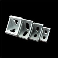25pcs/lot DIY 3030 Serie Corner Brackets Angle Connector Fastener for 3030 Decorative Industrial Aluminum Profile Accessories