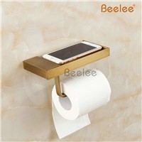 Beelee BA6210A  Antique Brass Wall-mounted Toilet Roll Holder rack paper holder