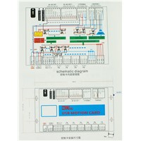 3 Axis USB CNC Motion Control Card,  Mach3 Breakout Board for cnc router cnc part