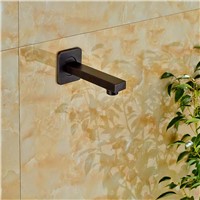 Wholesale And Retail Oil Rubbed Bronze Wall Mounted Bathroom Tub Spout Square Tub Spout Brass Faucet Spout