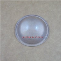 Scrub 43mm single led lens 43mm scrub convex lens optical lens led plano convex lens