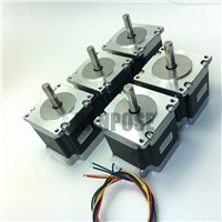 5PCS 23HS5628 4-lead Nema 23 Stepper Motor 57 motor NEMA23 Stepper Motor 2.8A ISO CNC Laser Grind Foam Plasma Cut