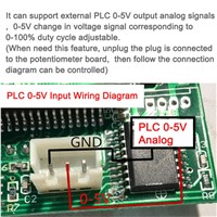 5 Pcs/Lots Stepless Speed Regulation 7V-35V DC Motor PWM Speed Controller With Remote Control