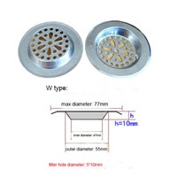 XMT-HOME colanders sewer filter sink strainers bathroom drain outlet kitchen sink filters anti clogging floor drain net