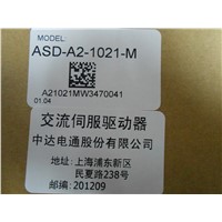 ASD-A2-1021-M Delta AC Servo Drive 1ph 220V 1KW 7.3A CANopen E-CAM with Full-Closed Control New