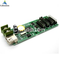 XY-UA USB Port full color LED control card U-disk asynchronous led controller with 4*hub75b port for display sign