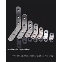 NED 85x85x20mm Practical Stainless Steel Corner Brackets Joint Fastening Right Angle 2.7MM Thickened Bracket With Screws