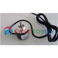 NEW 400P/R  NPN DC5~24V  AB 2ph Shaft 6mm 5000rpm Incremental Photoelectric Rotary Encoder+1.5M Cable