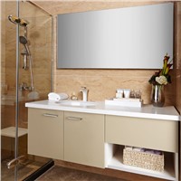 New Design Wholesale Acrylic Semi-open Chinese Bathroom Vanity OP14-031