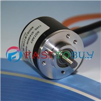 NEW 600P/R  NPN DC5~24V  AB 2ph Shaft 6mm 1500rpm Incremental Photoelectric Rotary Encoder+1.5M Cable
