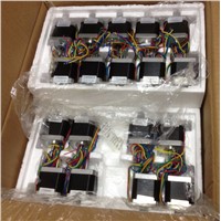50 PCS/lot 17HS4401 4-lead Nema 17 Stepper Motor 42 motor 42BYGH 1.7A CE ROSH ISO CNC Laser Grind Foam Plasma Cut