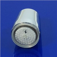 3 Color RGB LED Light Temperature Sensor Water Tap Copper Faucet Glow Shower A9