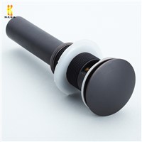 Good Quality Solid Brass Bathroom Lavatory Sink Pop Up Drain Faucet Accessories Oil Rubbed Bronze