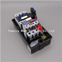 Magnetic starter QCX5-12 Plastic case Motor start switch  QCX2-12 Motor protector 12A