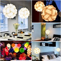 30pcs Jigsaw Lamp Elements IQ Puzzle DIY Size S Creative Bar Decor Light Lamp Shade Lampshade Design Home Decoration