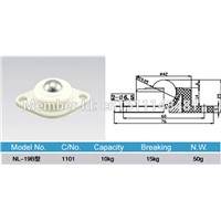 NL-19B-SS 3/4&amp;amp;quot; Stainless Steel Ball Nylon Shell Ball transfer unit in 10kgs / 15kgs NL19BSS nylon ball transfer caster units